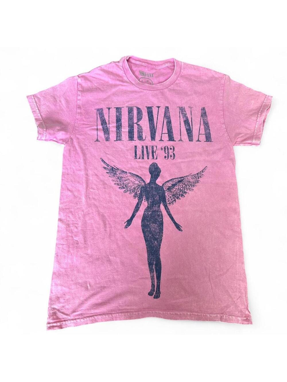 Nirvana In Utero Live '93 Tour T-Shirt S